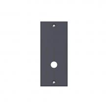 Sun Valley Bronze P-N954OH-D/P-F-N954OH-D - 2 1/2'' x 6'' Novus dummy plate.