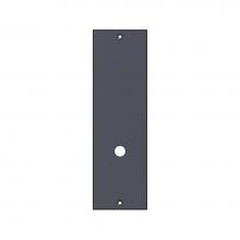 Sun Valley Bronze P-N955IML-ERC/P-F-N955IML-ERC - 3'' x 10'' Novus interior mortise lock plate w/emergency release cover.