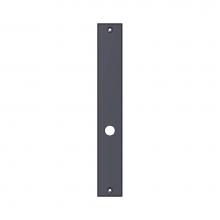 Sun Valley Bronze P-N980-8IML-ERC/P-F-N980-8IML-ERC - 1 1/2'' x 10 1/2'' Novus interior mortise lock plate w/emergency release cover