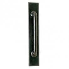 Sun Valley Bronze PP-A701KC - 3'' x 19'' Arch push pull plate w/key cylinder.