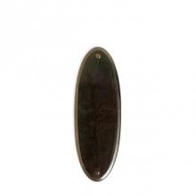 Sun Valley Bronze PP-OP500 - 2 5/8'' x 5 1/4'' Oval push plate.