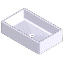 Sun Valley Bronze SINK-2415TR - Trough sink. Drain included. 24'' x 15'' outside, 21 7/8'' x 12 3/4&
