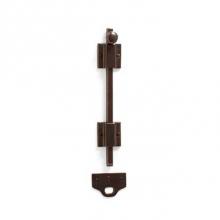 Sun Valley Bronze SSB-12 - 12'' Square surface bolt set w/universal strike. Includes 2 guides. (Shown)