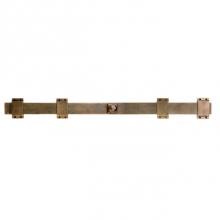 Sun Valley Bronze SSB-36 - 36'' Square surface bolt set w/universal strike. Includes 4 guides.