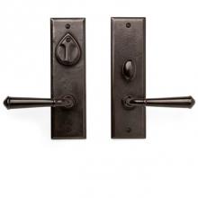 Sun Valley Bronze TS-408ML-DC - Double cylinder. Lever/knob x lever/knob ML entry set. EP-408ML-KC (ext) EP-408ML-KC (int)*