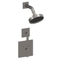 Sun Valley Bronze TS-852 - Single cylinder. Handle x lever/knob. EP-852ML-KC (ext) EP-602ML-TPC (int)