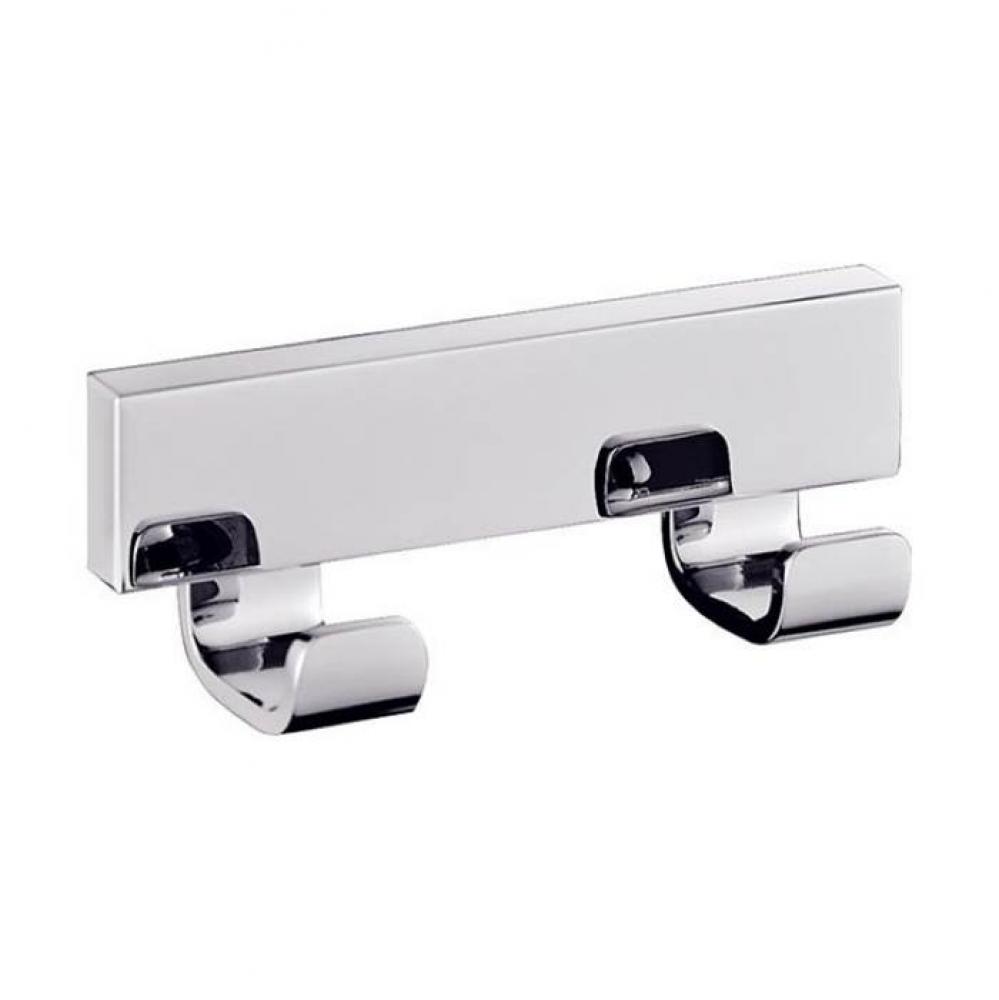 Lincoln Double Robe Hook - Chrome