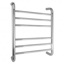 LaLoo Canada 3610R PS - 6 Bar Towel Ladder - Round Bar - Polished Stainless