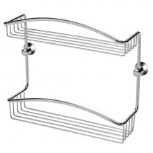 LaLoo Canada 9107 C - Double Wire Basket - Chrome