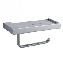 LaLoo Canada 9200 GD - Paper Holder with Shelf - Polished