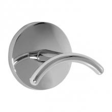 LaLoo Canada CR3882I C - Classic-R Double Inverted Robe Hook - Chrome