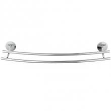 LaLoo Canada CR3830D PN - Classics-R Extended Double Towel Bar - Polished