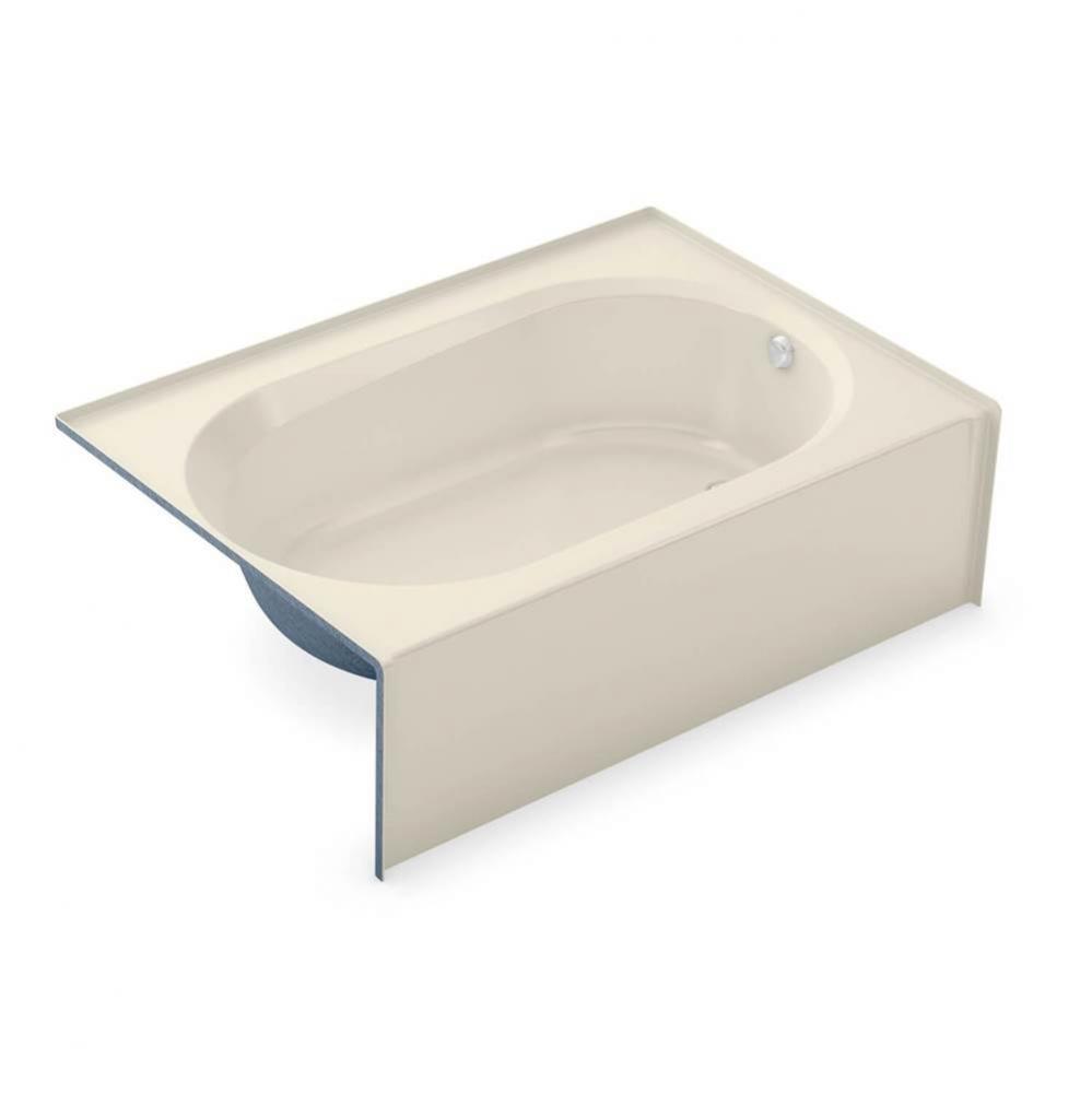 TO-4260 AcrylX Alcove Left-Hand Drain Bath in Bone