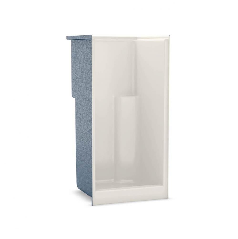 S-36 AFR 36 in. x 36 in. x 74.75 in. 1-piece Alcove Shower with Center in Biscuit