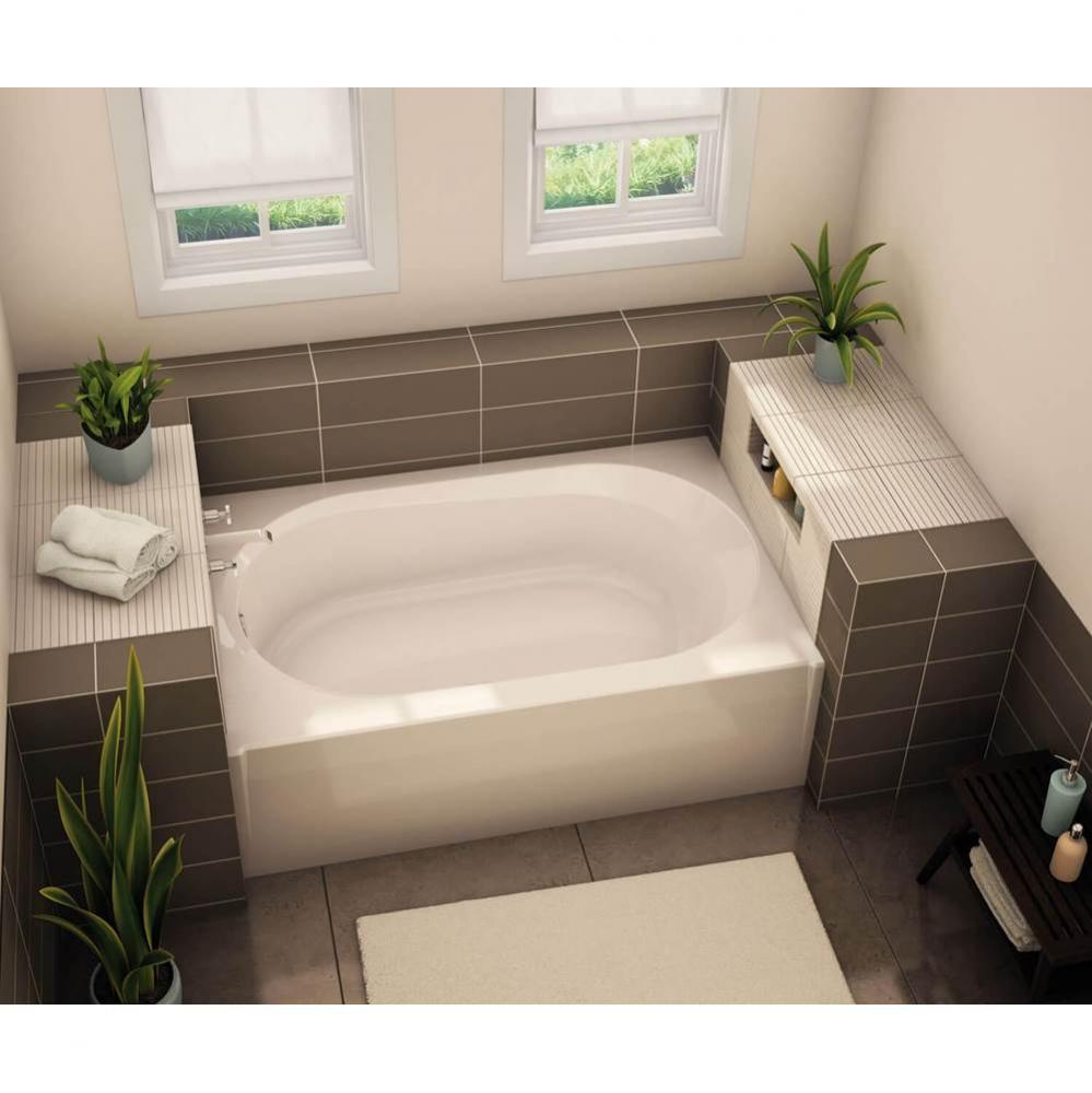 TO-4260 AcrylX Alcove Left-Hand Drain Bath in White