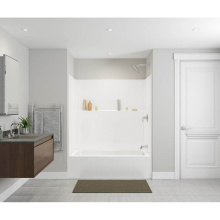 Aker 141512-000-002-002 - Icon TS6042 Acrylx Alcove Right Hand Drain One-Piece Tub Shower in White