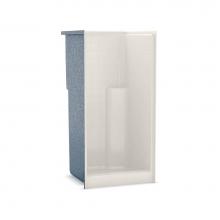 Aker 141186-000-007-000 - S-36T AcrylX Alcove Center Drain One-Piece Shower in Biscuit