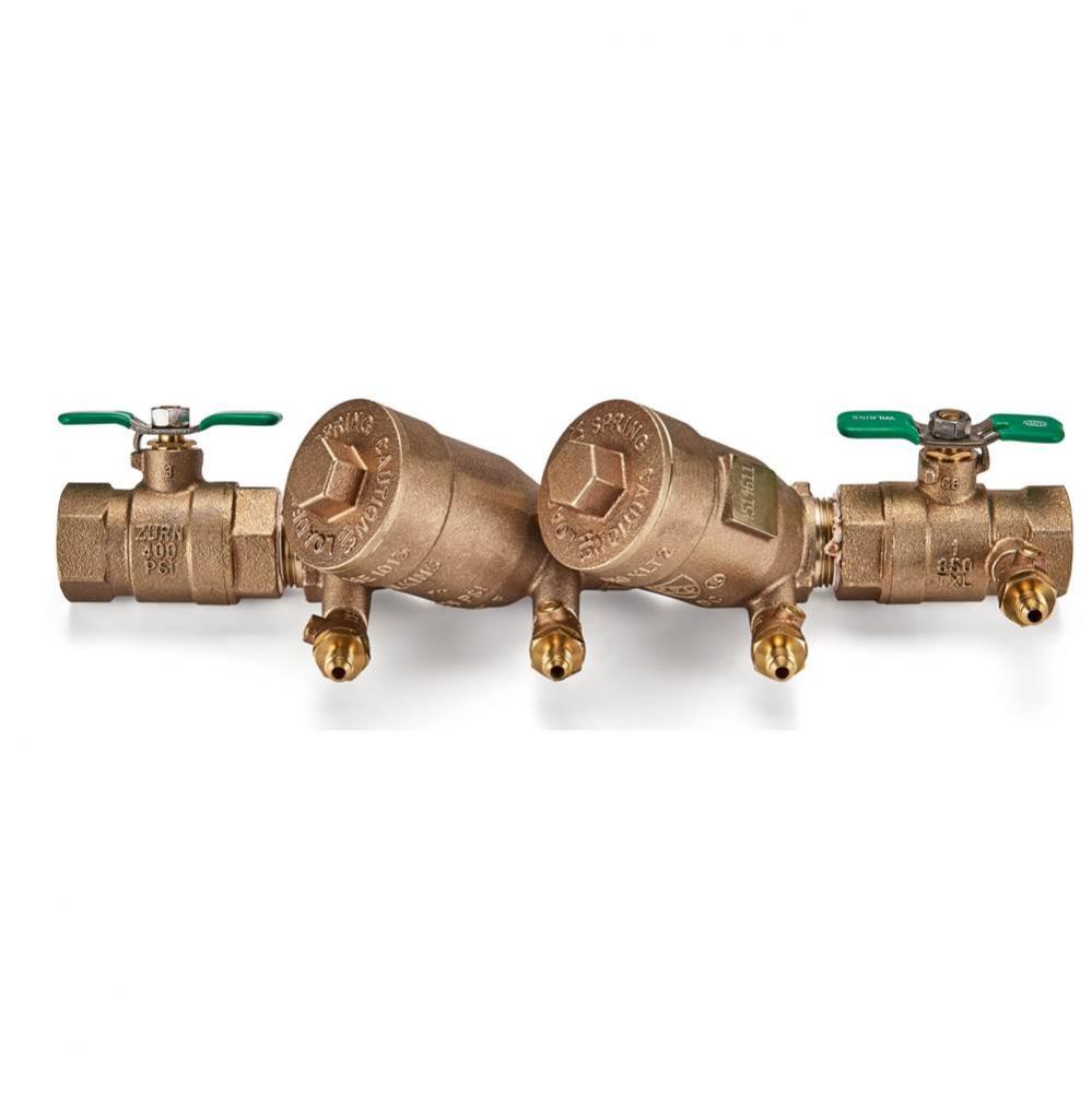 1'' 950Xlt2 Double Check Backflow Preventer With ''Fast Test'' Test