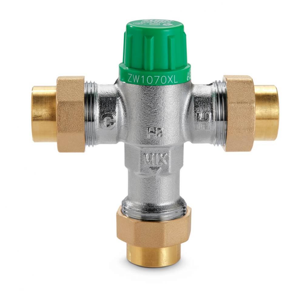 1'' ZW1070XLC Aqua-Gard® Thermostatic Mixing Valve