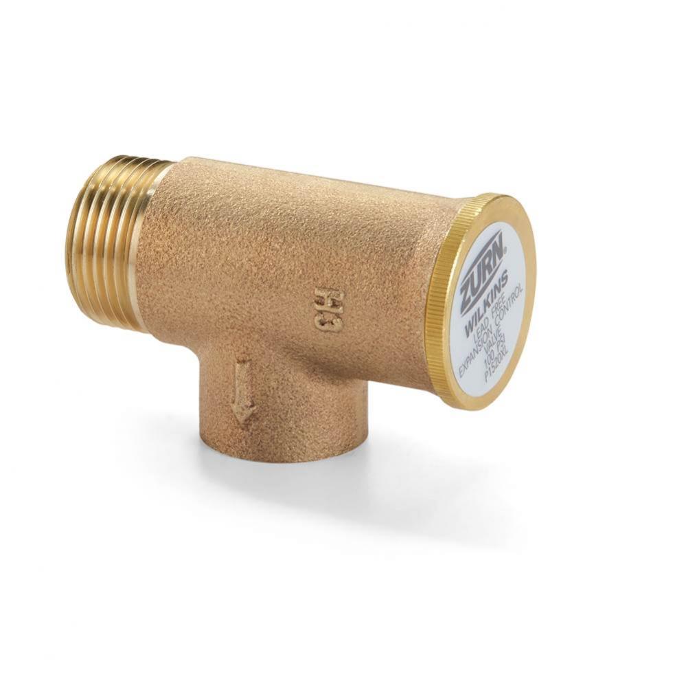 3/4'' P1550XL Pressure Relief Valve preset at 75 psi, and male NPT inlet and female NPT
