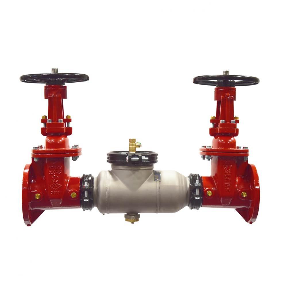 4'' 350Ast Double Check Backflow Preventer With OsAndY Gate Valves