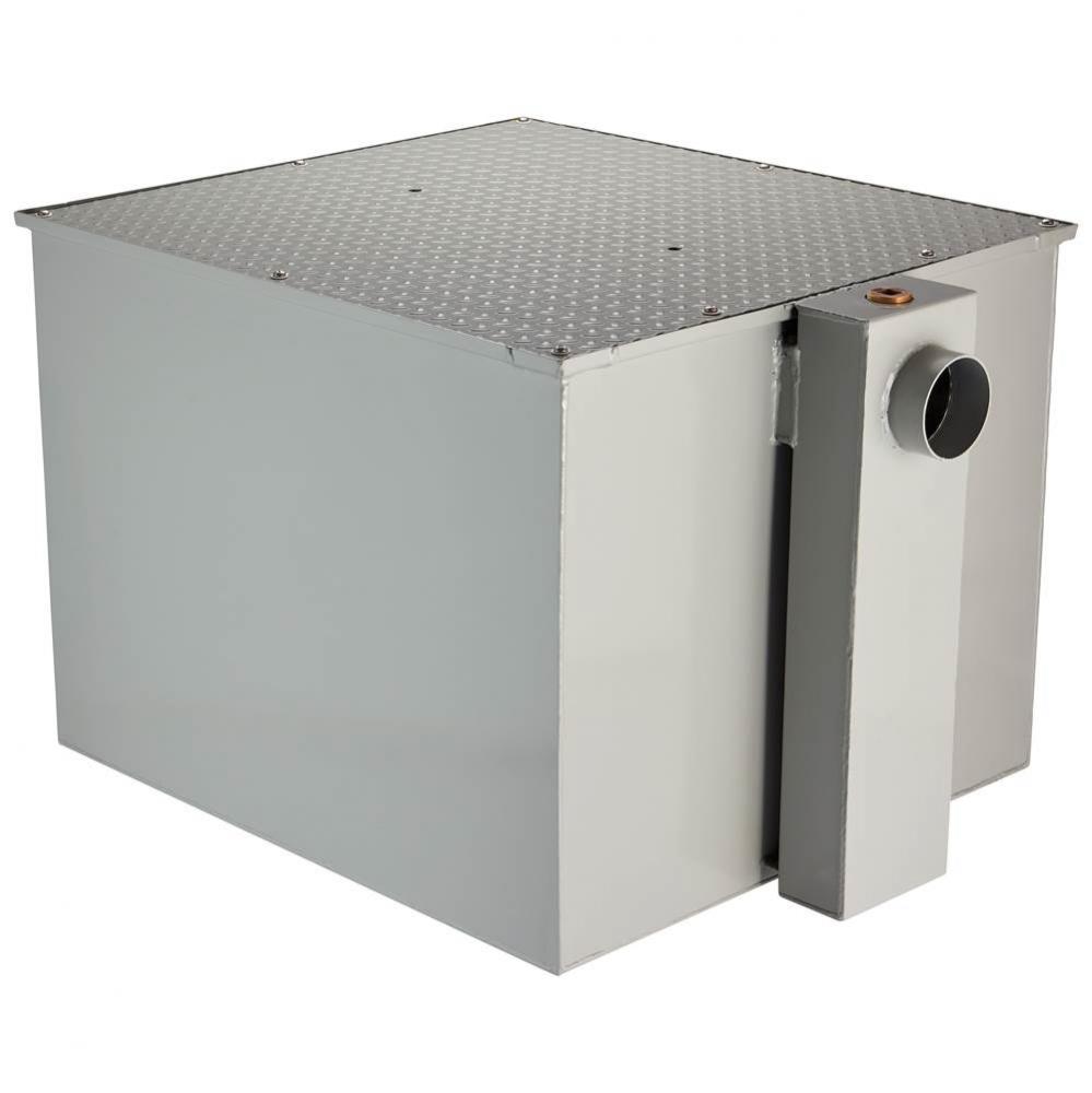 GT2700 100-GPM 4'' NH Grease Trap w/Flow Control