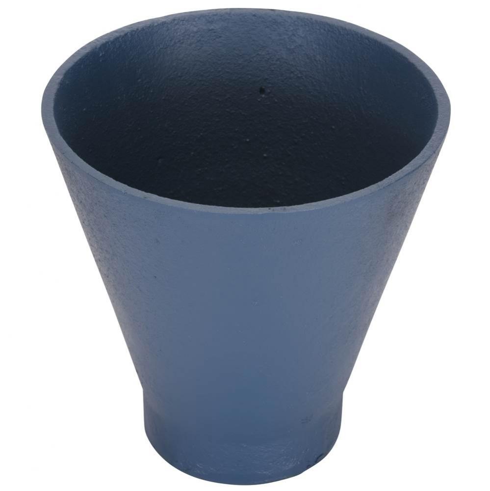 (K) ZN328 Pol Nickel Bronze 4'' Dia. X 3-3/4'' High Funnel L/ Hdwr P.N. 289450