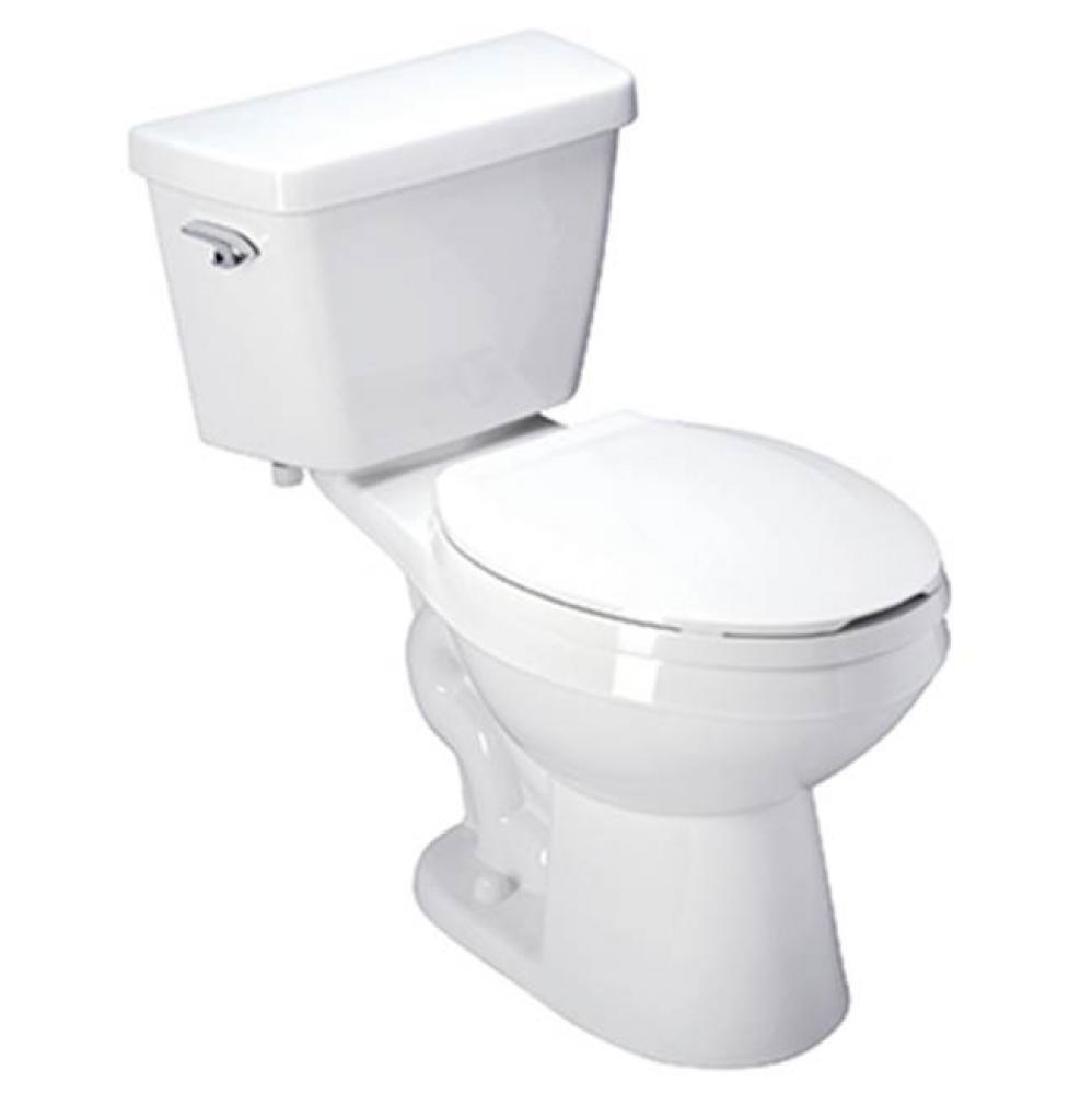 1-Piece High-Efficiency Toilet Tank, 1.28 gpf, 3'' Flush Valve, Right-Hand Flush Lever,