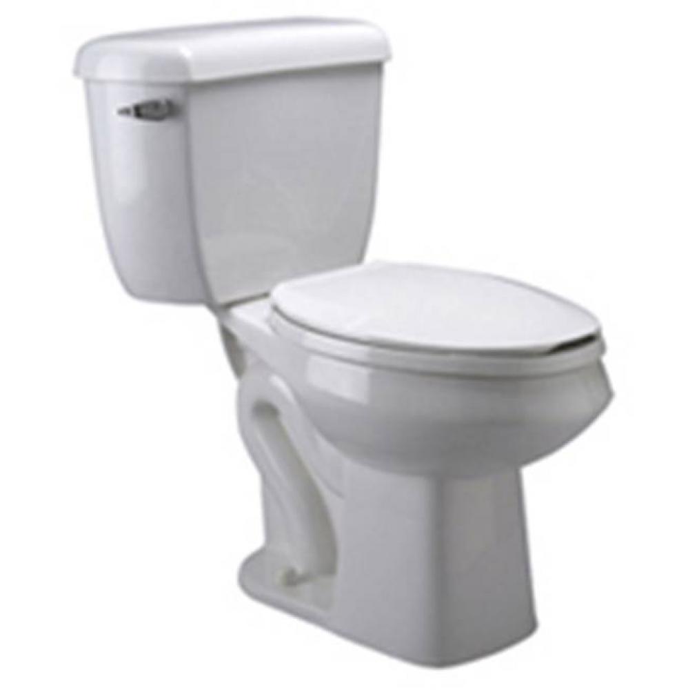 1-Piece Toilet Bowl, Elongated, ADA Height, White Vitreous China