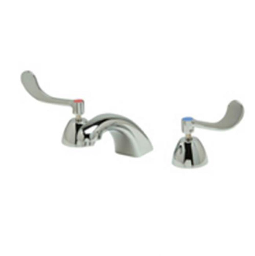 AquaSpec® Widespread Faucet, 5'' Centerline Spout, 0.5 gpm Vandal-Resistant Pressur