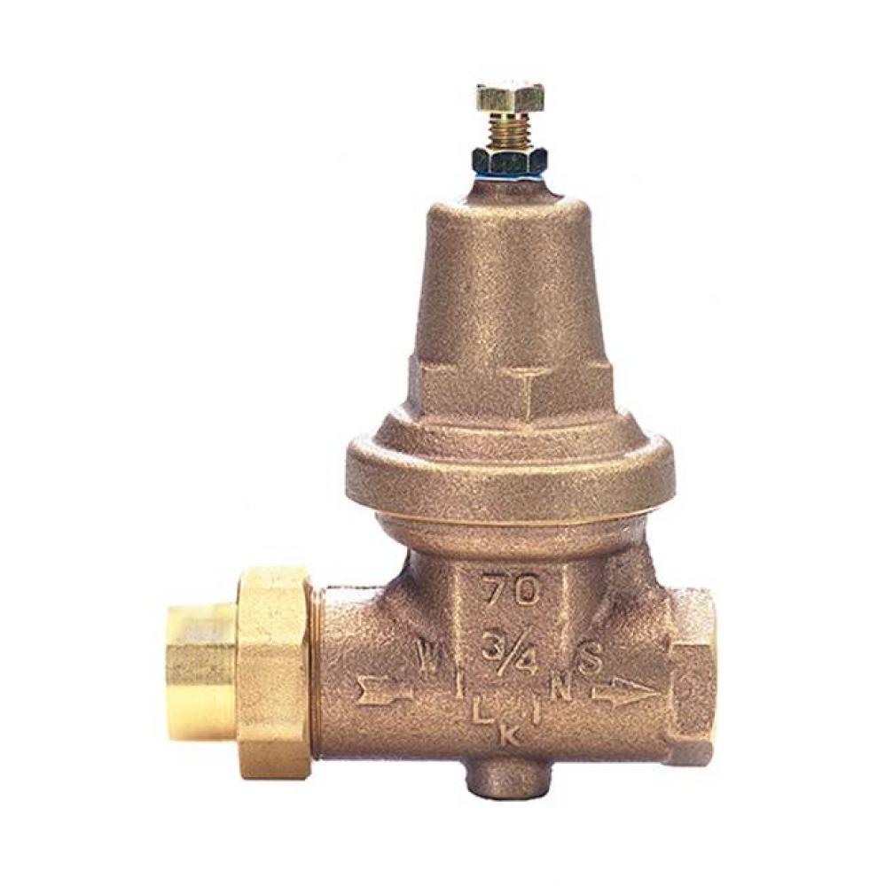 Pressure Reducing Valve, Lead-Free, Double Union CPVC