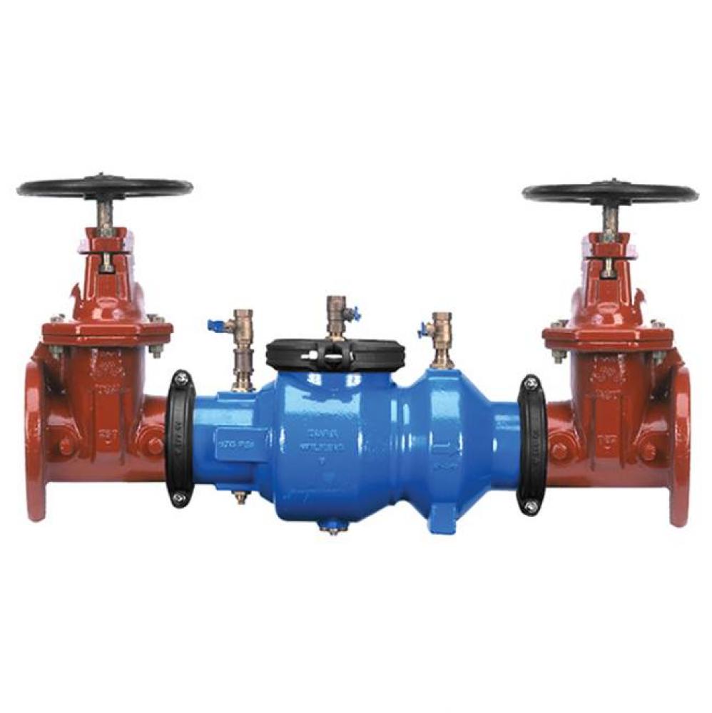 Double Check Valve, Lead-Free, Grooved Body, Grooved x Grooved, Less Gate Valves