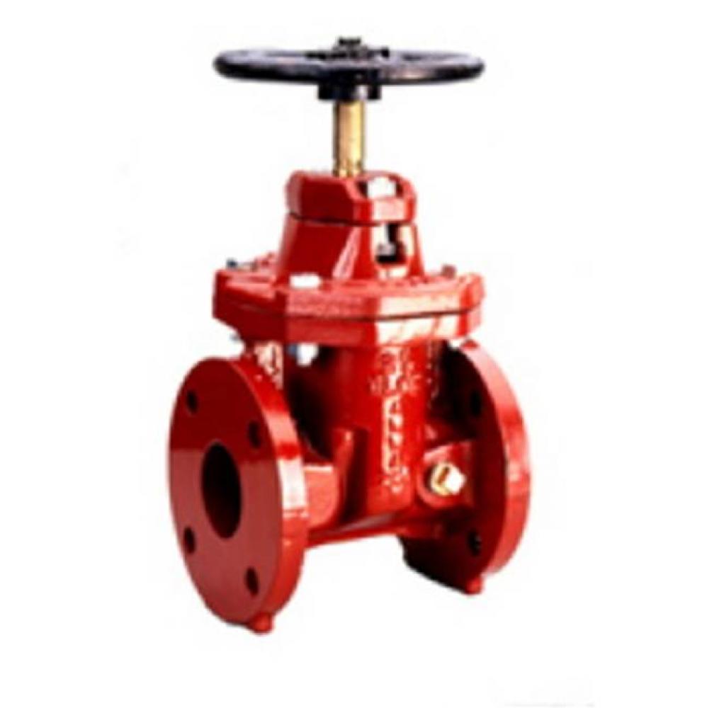 Gate Valve, NRS, Grooved x Flanged