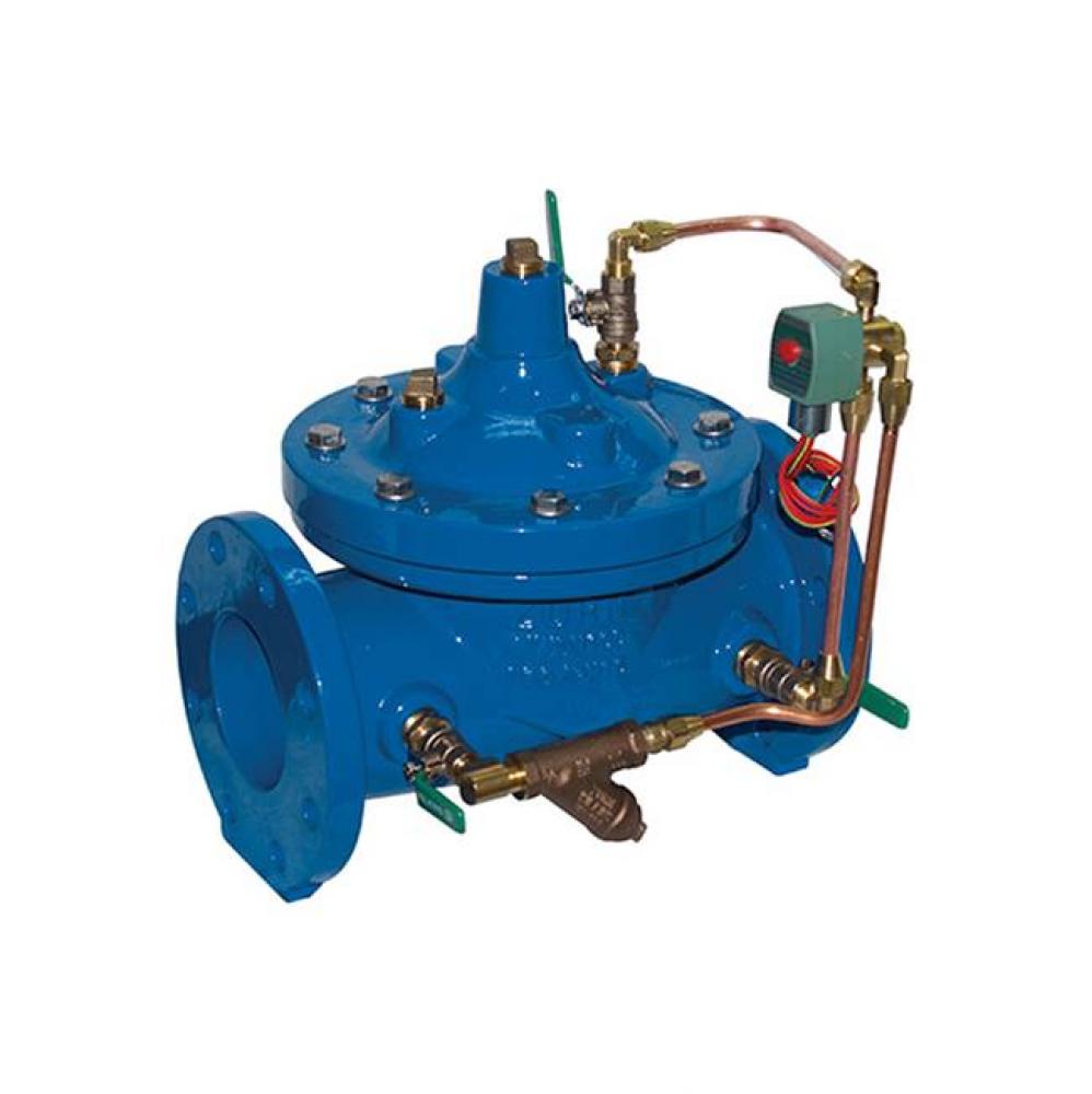 Solenoid Control Valve, 150, Flanged x Flanged, 24VAC, NO