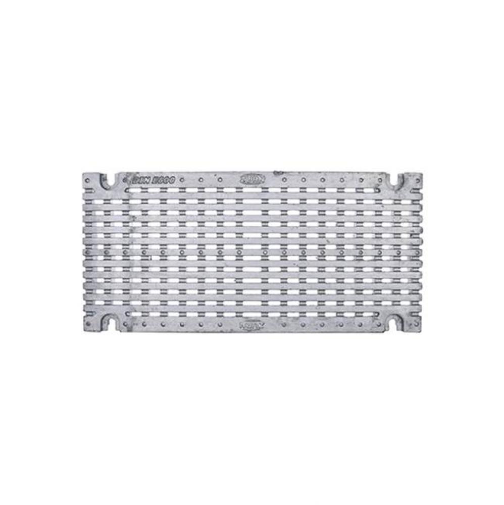 12'' x 24'' Galvanized Ductile HeelProof Class E Grate Milled - P.N. 94325G039
