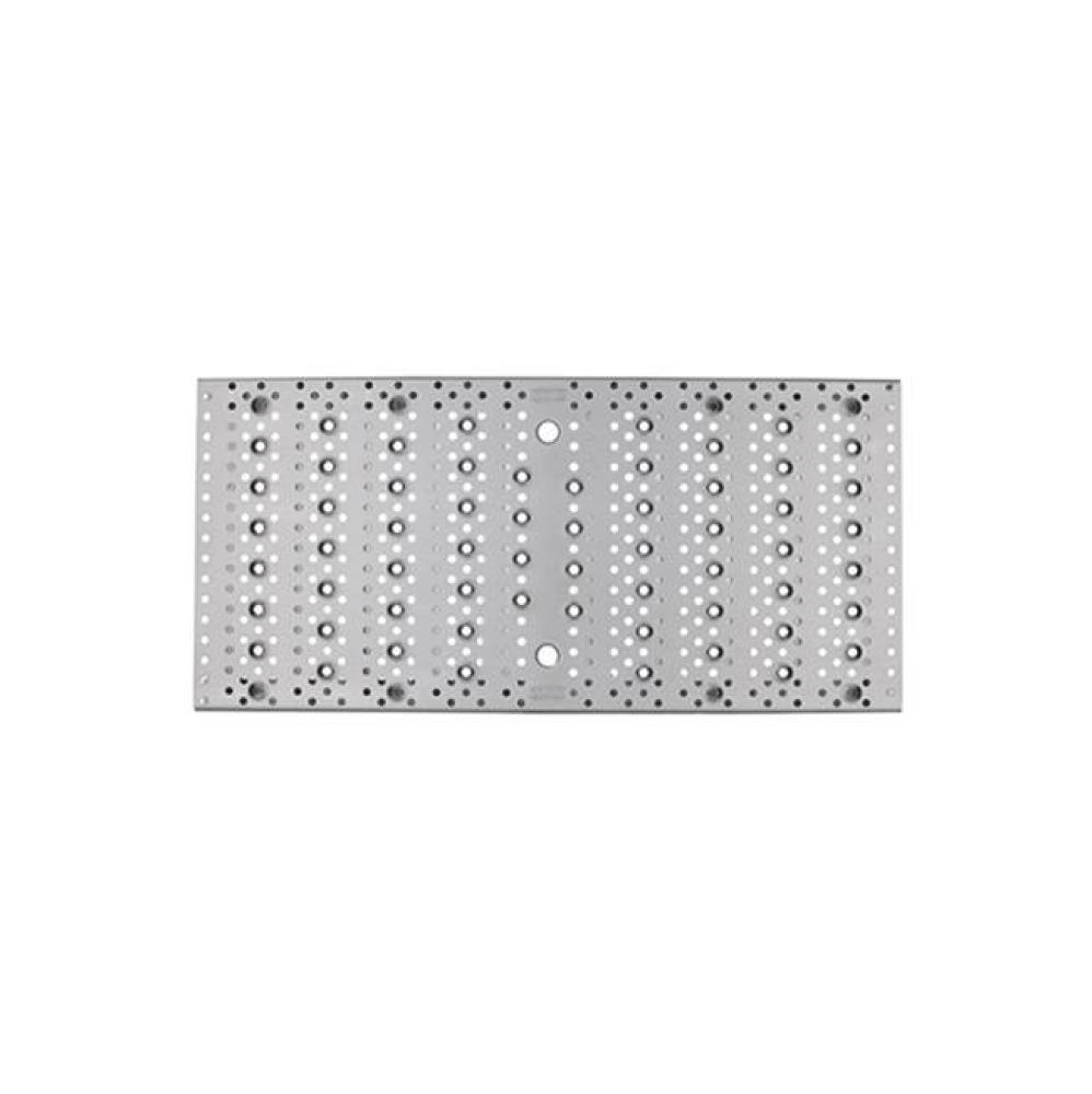 12'' x 24'' Stainless Stl Reinforced Perforated Raised Tread Grate-P.N. 300572