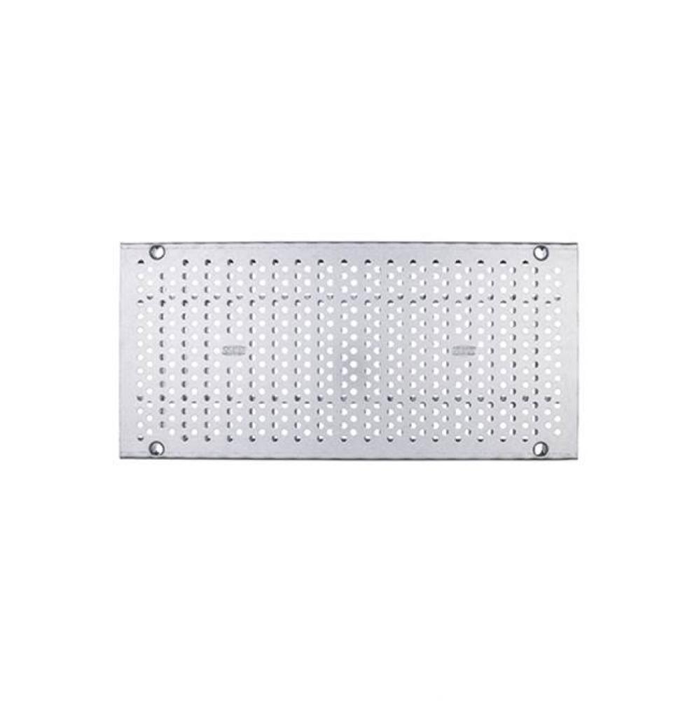 12'' x 24'' Galvanized Steel Reinforced Perforated Grate - P.N. 302813G014