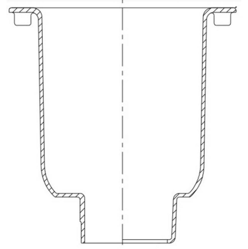 Z1902 12x12x10 Deep 4IC Floor Sink P.N. 381310031