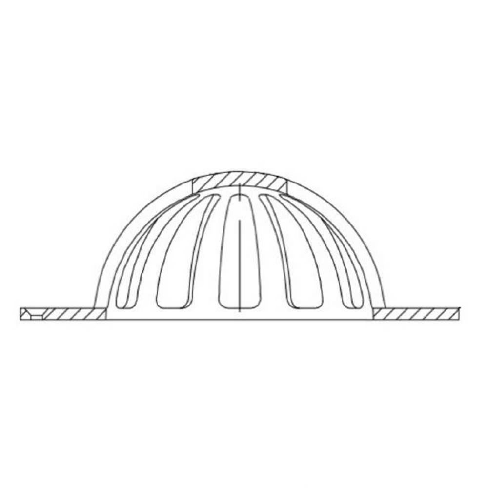 Z1910 Aluminum Dome (-32) P.N. 210950020
