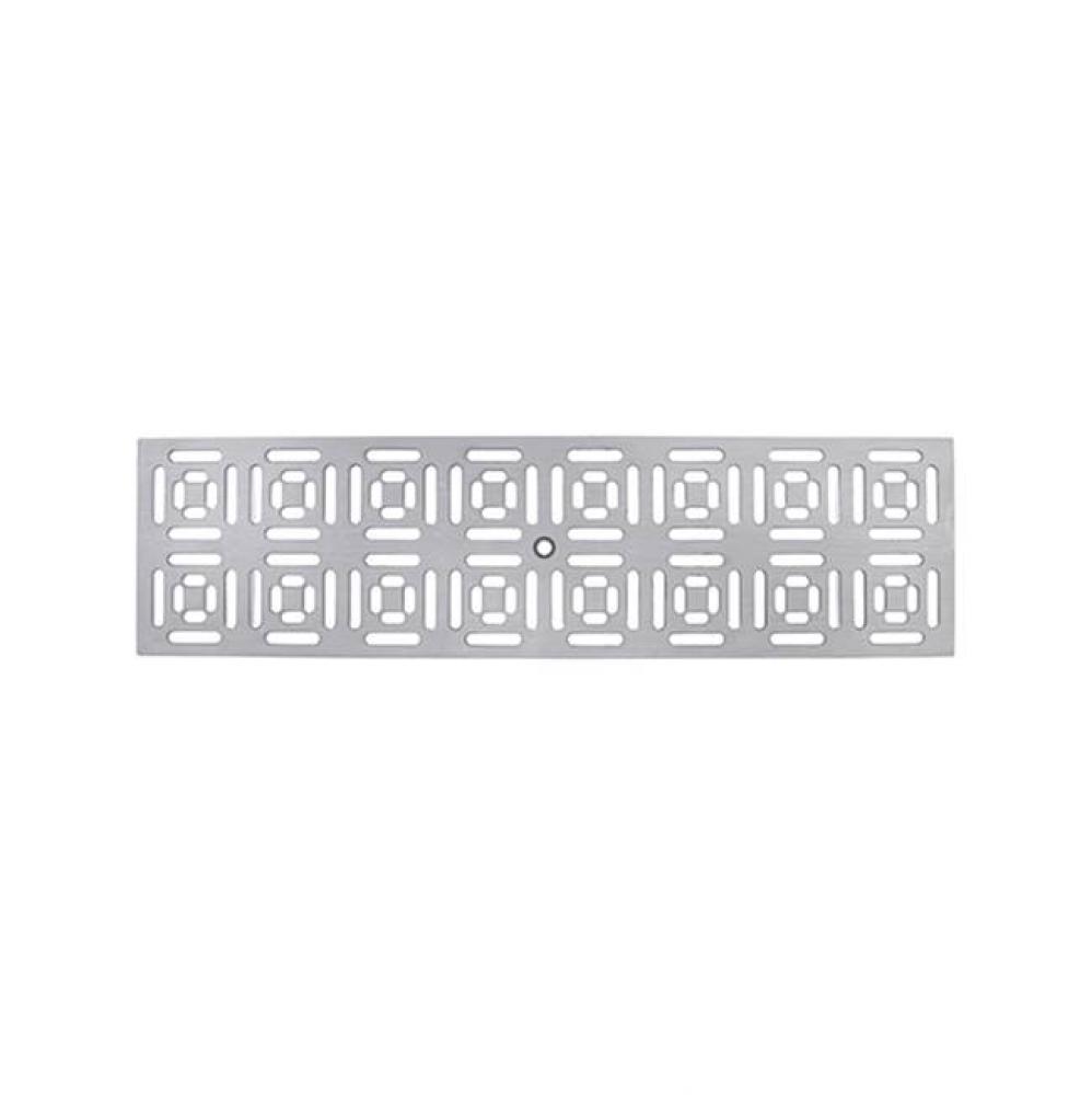 6'' x 20'' Stainless Steel Ornamental Class B Grate - P.N. 640540045