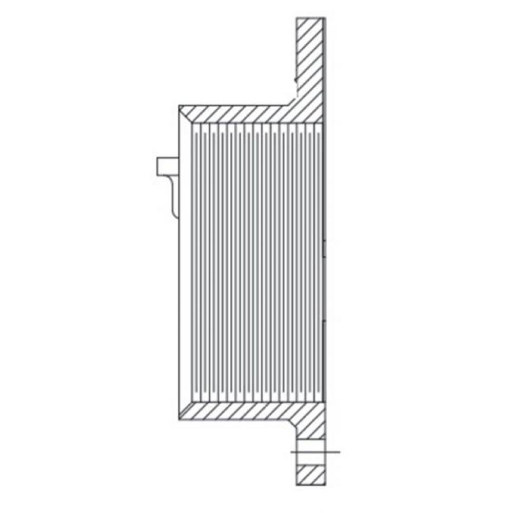 Z664-M 2'' Threaded End Plate MF: 511600021-USA