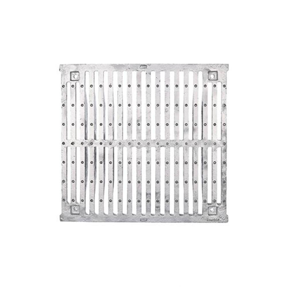 24''x24'' Galvanized Ductile Iron Galvanized Slotted Grate