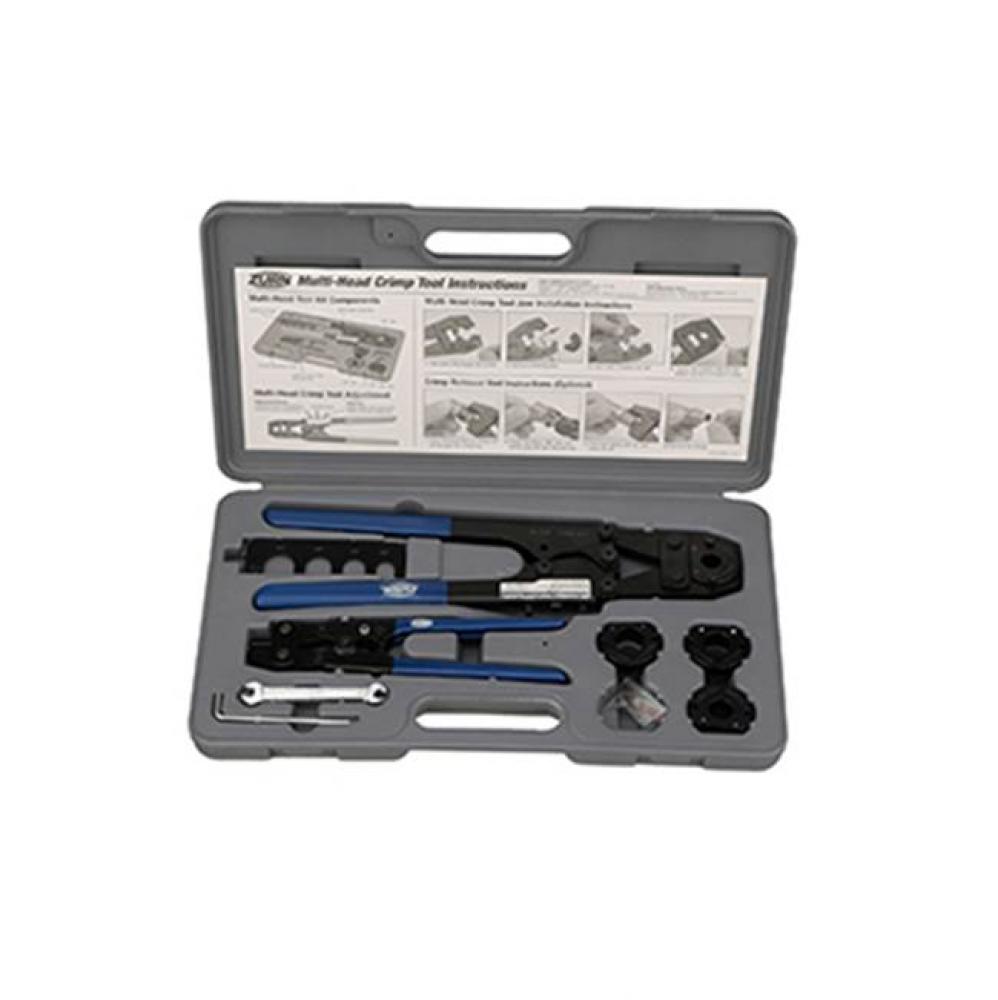 MULTI-HEAD CRIMPING TOOL KIT WITH REMOVER TOOL