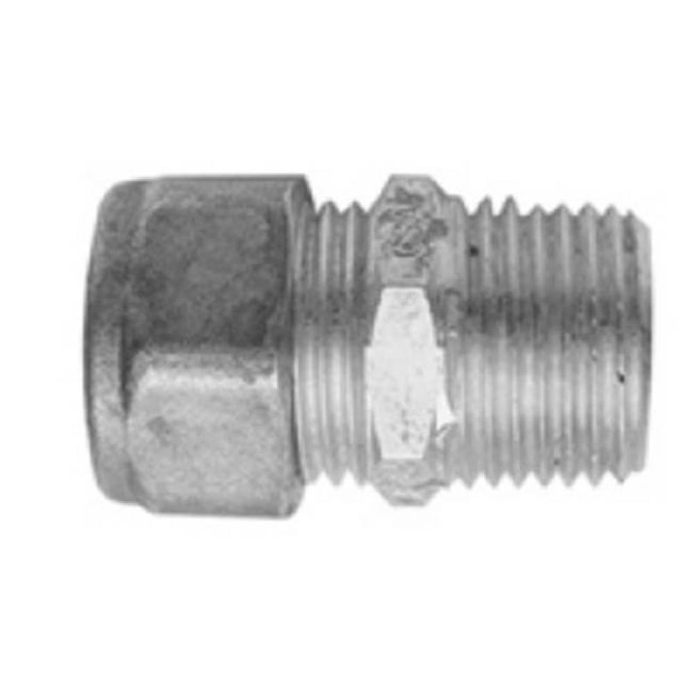 Pipe Adapter - 3/8''  Compression x 1/2''  MIP