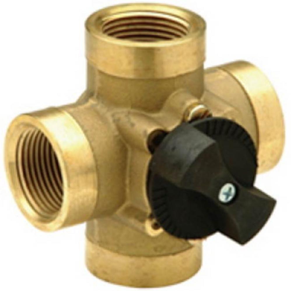 Mixing Valve - 4-Way 1-1/4''