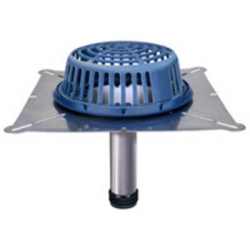 RD2150 3'' Stl. Steel Flat Replacement Roof Drain