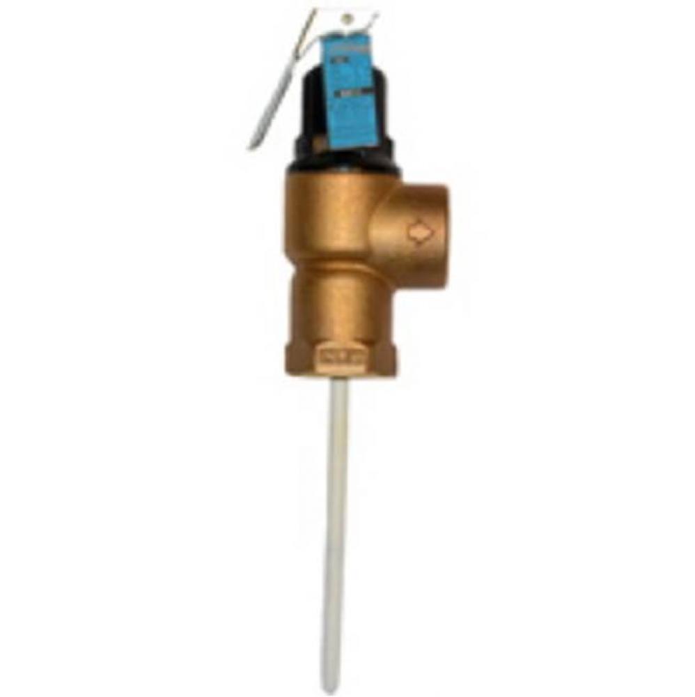 5'' Temperature and Pressure Relief Valve 125 PSI CA FVX-5C