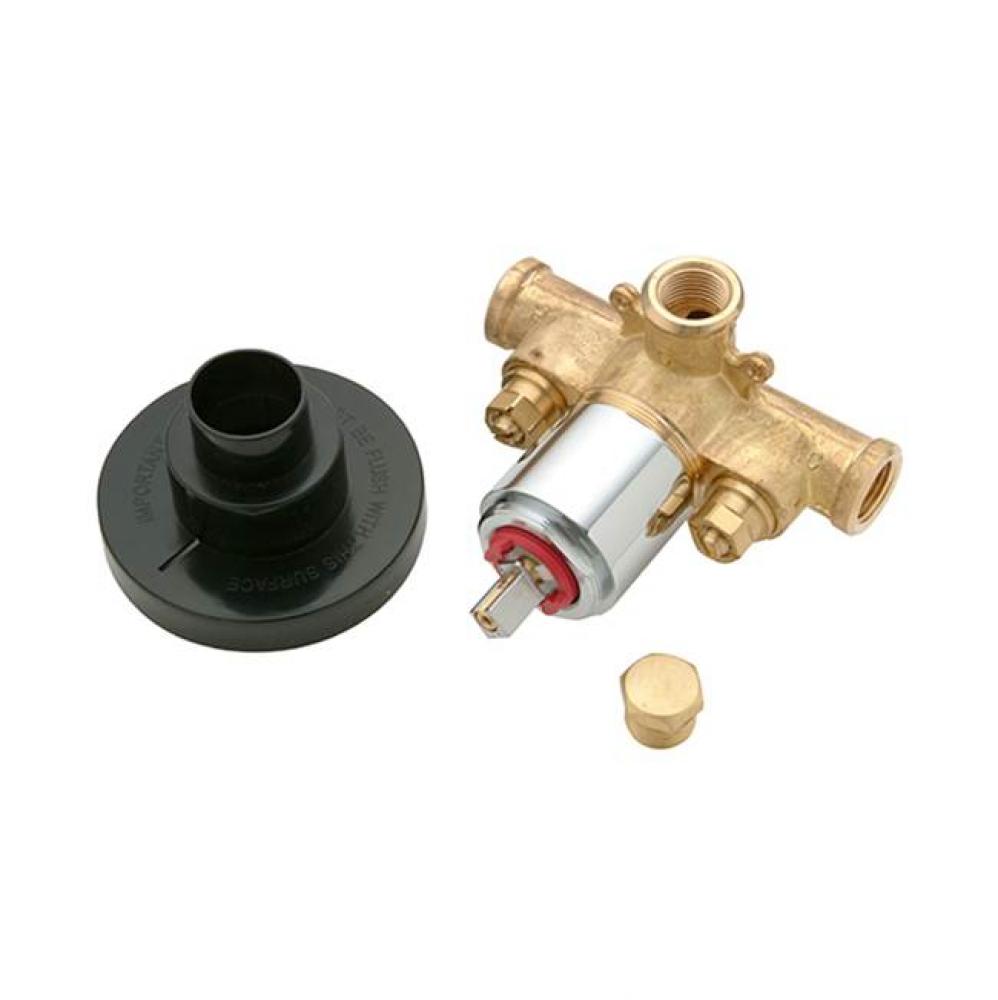 TG3 SHOWER VALVE W/ SS & SATIN NICKEL FINISH