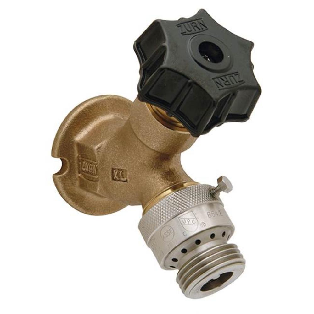 Z1341XL-CP12, Lead Free Rough Bronze Wall Faucet, 1/2'' Solder x 1/2'' MPT Inl
