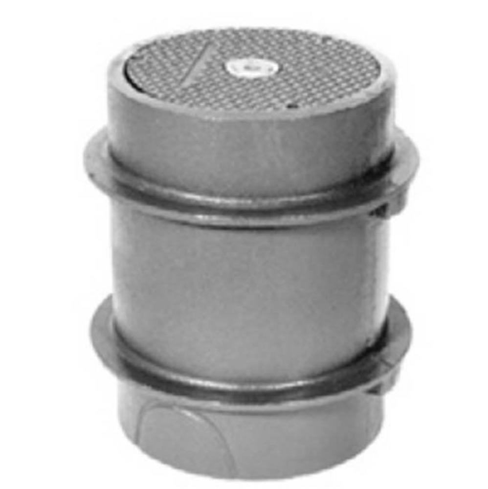 Z1474-SDO Heavy-Duty cleanout housing with cast iron body, integral anchor flange and secured scor